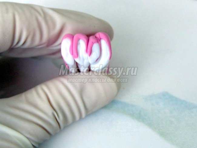 Серьги-медузы из запекаемой полимерной глины