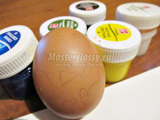 Роспись пасхального яйца. Матрешка