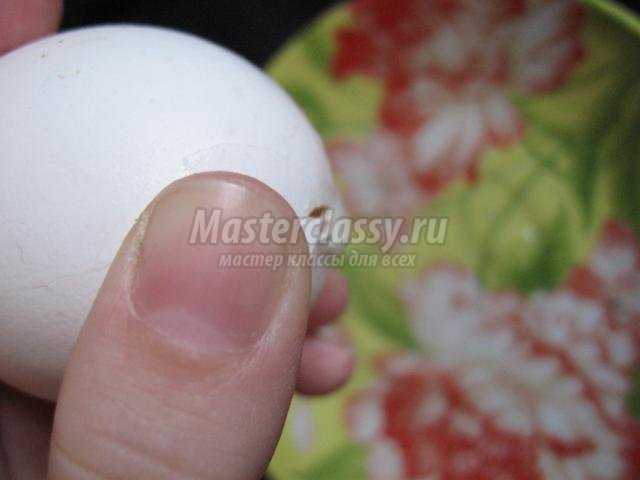 пасхальное яйцо-сувенир с цветами