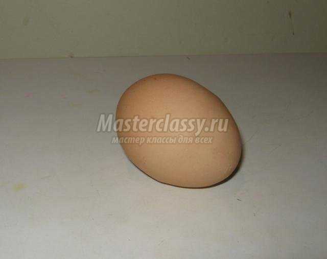 декупаж пасхального яйца
