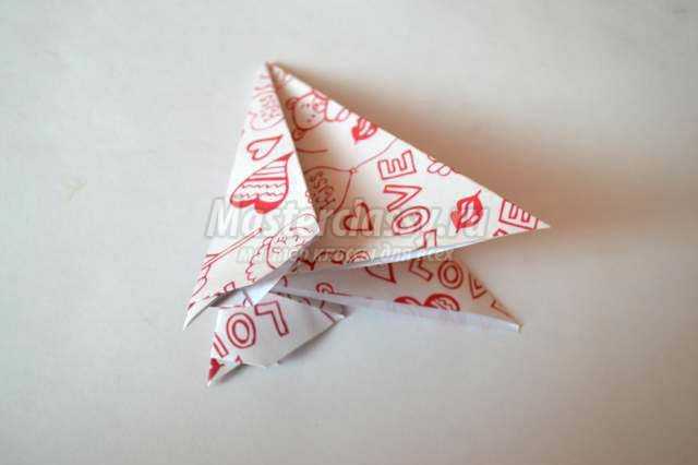 оригами для детей. Бабочка