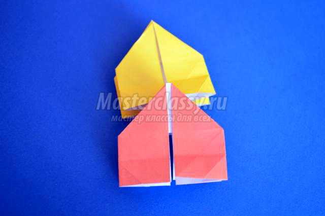 оригами игрушка-трансформер. Калейдоскоп