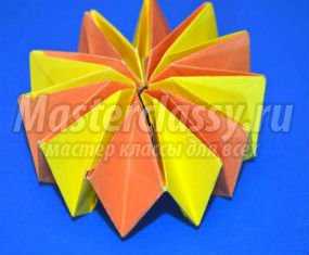 Оригами игрушка-трансформер. Калейдоскоп. Мастер класс с пошаговыми фото