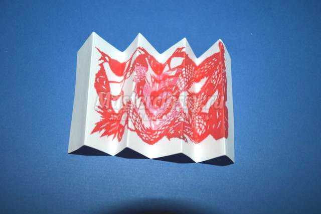 оригами. Японский веер