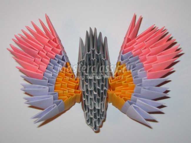Бабочка. Модульное оригами