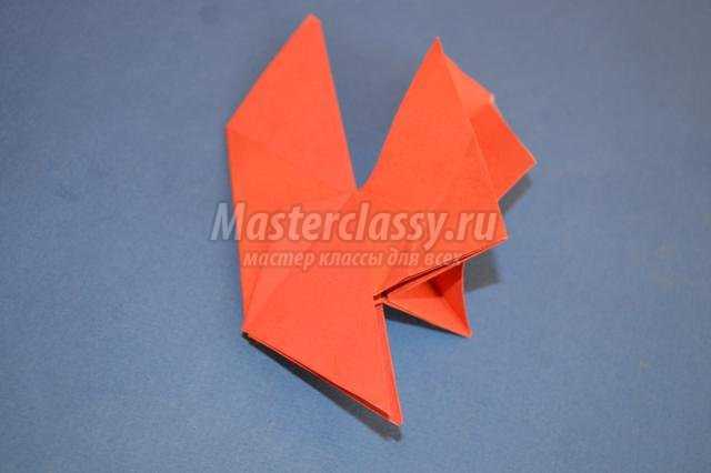 оригами животные. Белка