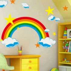Как расписать стены в детской комнате?