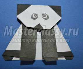 Оригами животные. Панда. Мастер-класс с пошаговыми фото
