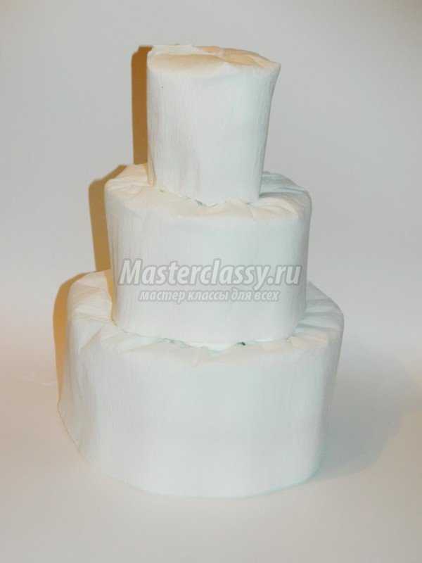 Мастер-класс по декорированию: Обертывание торта из памперсов