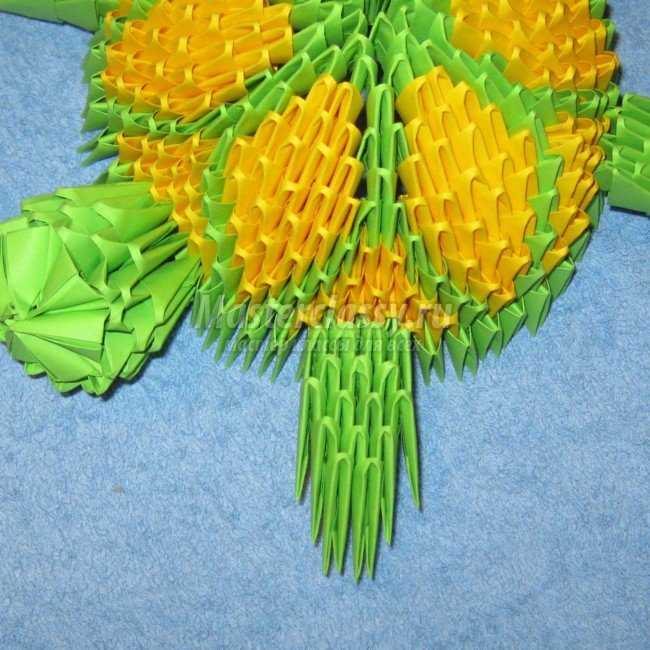 Черепаха. Модульное оригами