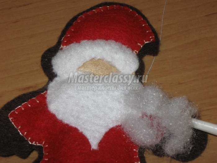 Как сделать игрушку на елку - Дед Мороза? 