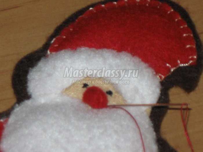 Как сделать игрушку на елку - Дед Мороза? 