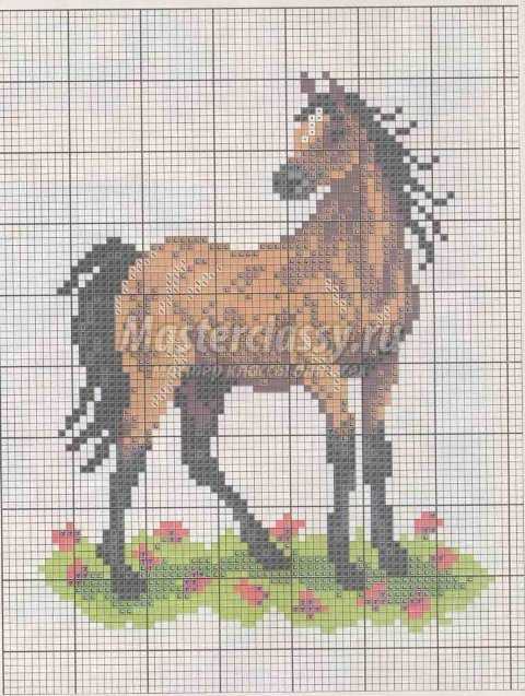 Схема лошади