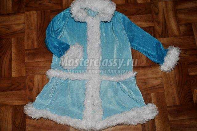 новогодний костюм Снегурочки для девочки 1,5-2 года
