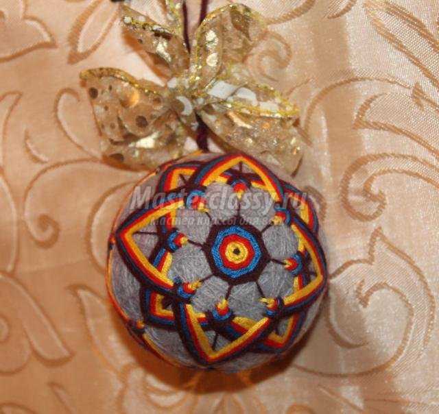 Темари - японское искусство вышивки шаров