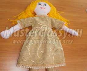 Мягкая кукла из ткани своими руками. Мастер-класс с пошаговыми фото