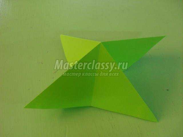 модульное оригами. Новогодняя композиция