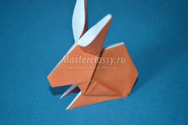 оригами. Пасхальный кролик своими руками