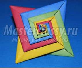 Модульное оригами. Юла. Мастер-класс с пошаговыми фото