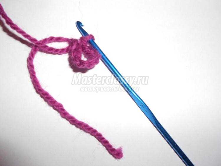 вязание ажурного шарфа крючком