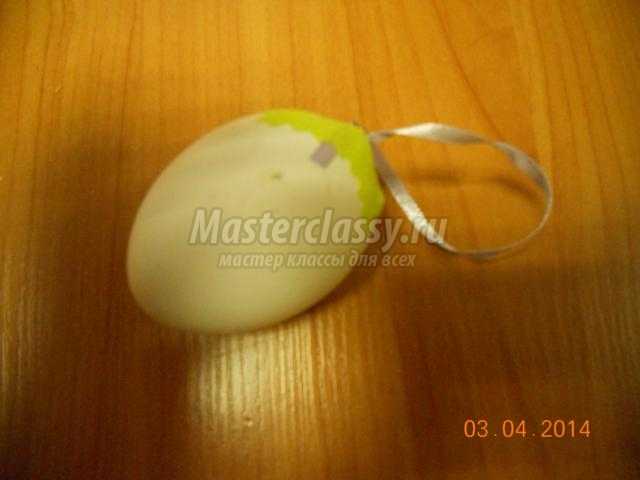 пасхальное яйцо в лоскутной технике