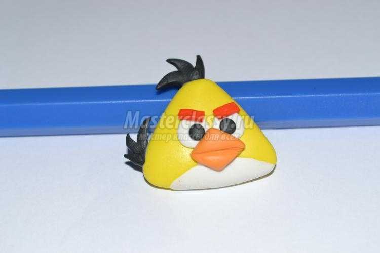 магниты из полимерной глины. Angry Birds