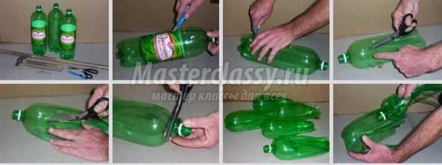 Веник из пластиковых бутылок