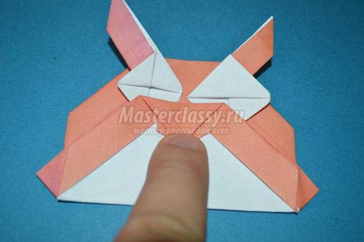 оригами птицы. Глазастая сова