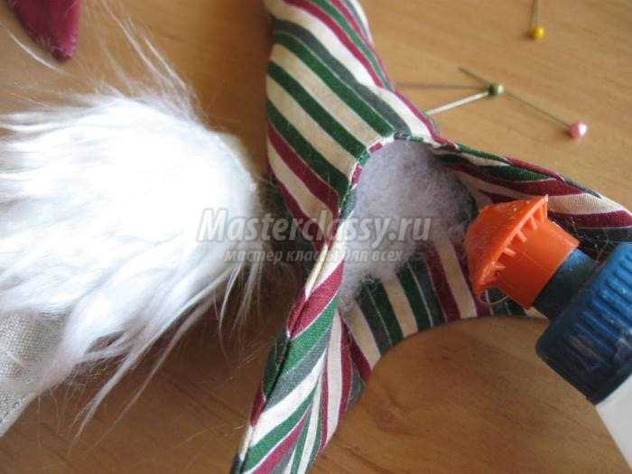 Гномики к Рождеству. Текстильные игрушки или декор к празднику