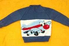 Вязание свитера с рукавом-регланом для мальчика 5 лет. Мастер-класс с пошаговыми фото