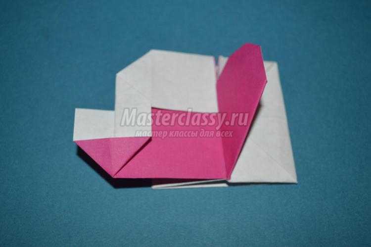 оригами. Валентинка-конверт ко Дню влюбленных