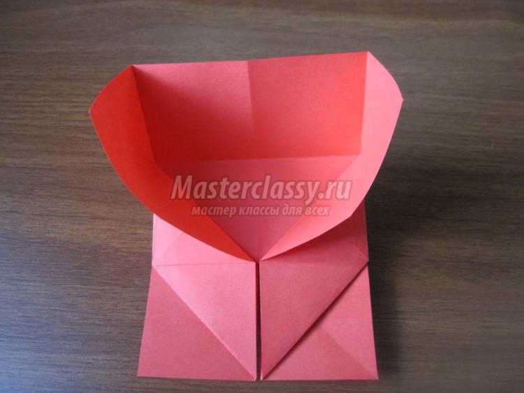 валентинка-оригами с крыльями