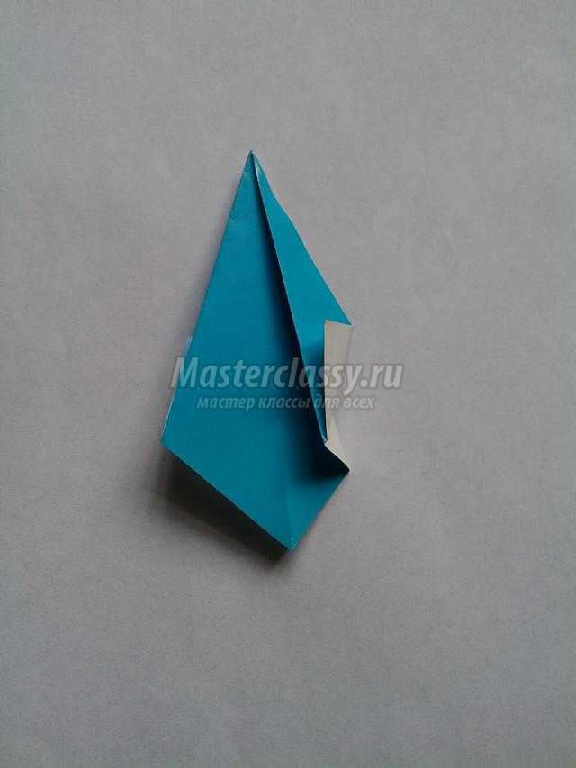 новогодние снежинки из бумаги в технике оригами