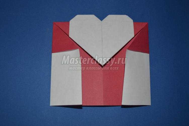 оригами. Валентинка-конверт с сердечком к 14 февраля