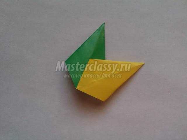 звезда из бумаги в технике оригами
