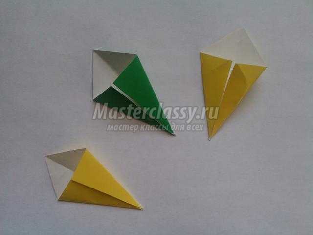 звезда из бумаги в технике оригами