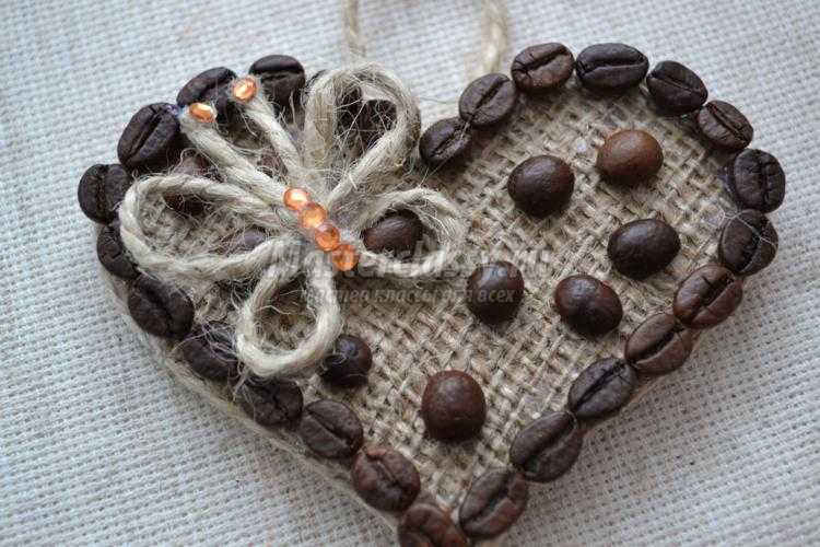 кофейные магниты в форме сердца