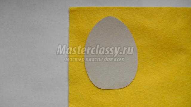 пасхальное яйцо из вискозных салфеток