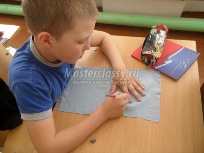 Рисунок на ткани: пошаговый мастер-класс с фото