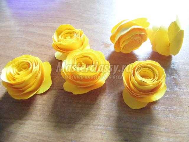 цветы из бумаги в технике квиллинг. Розы