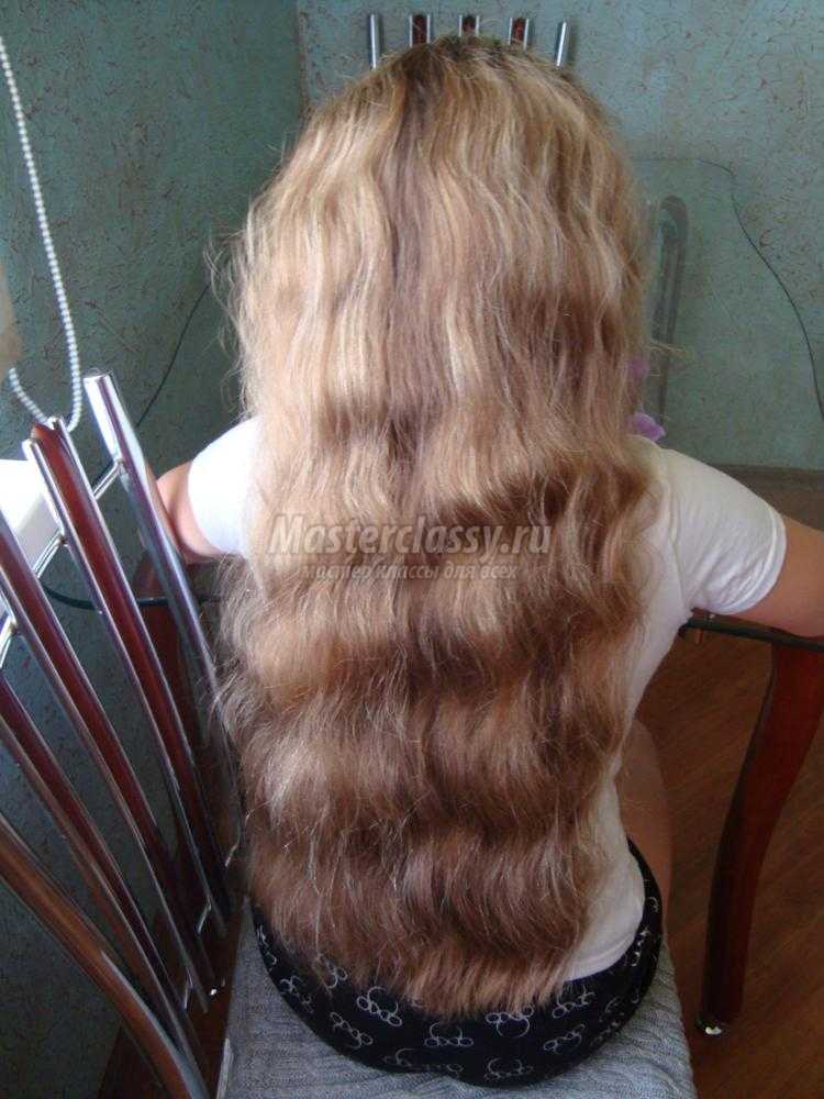 прическа для девочки с длинными волосами