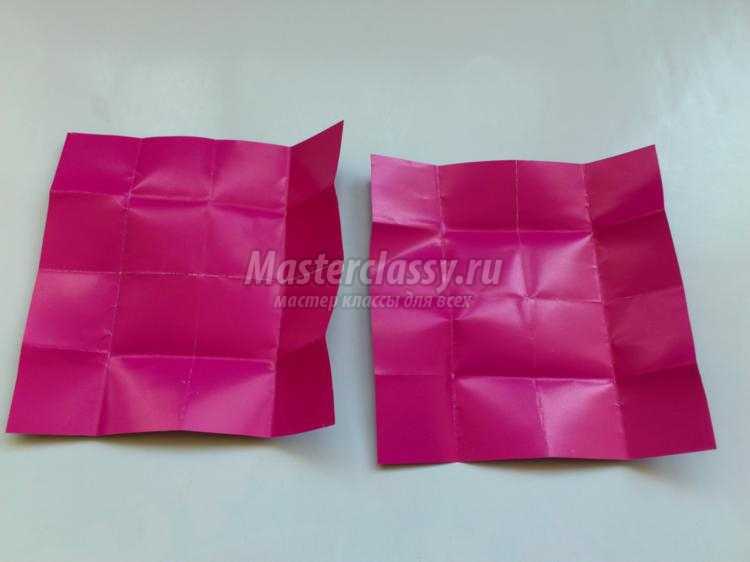 модульное оригами. Снежинка из бумаги с бусинами