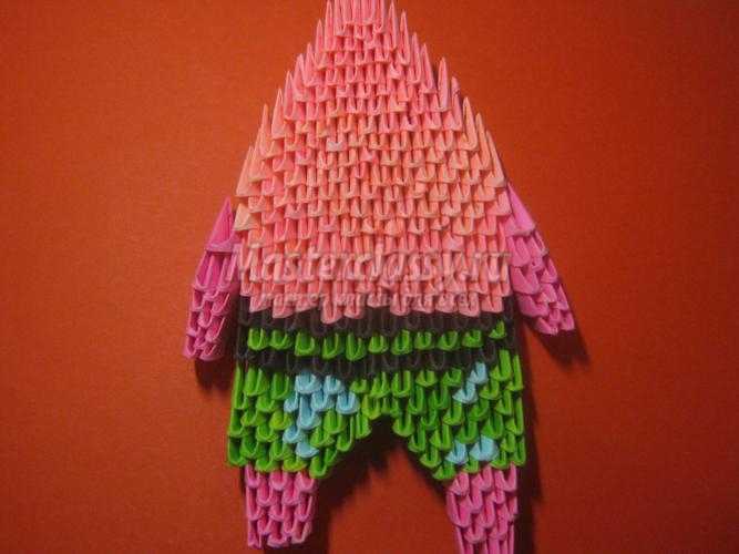 модульное оригами. Патрик