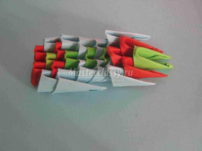 оригами павлины мастер класс