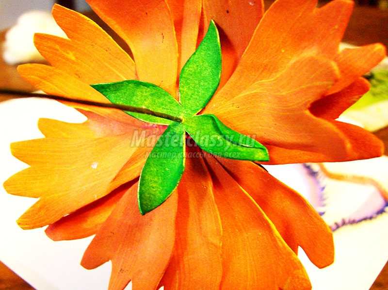 цветы из фоамирана пошаговое фото