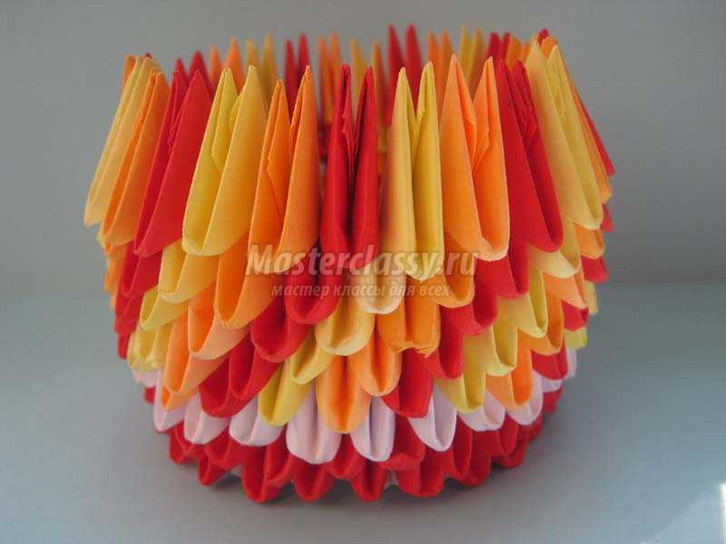 оригами шкатулка