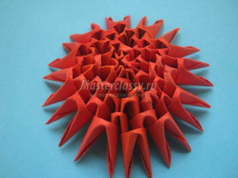 оригами из модулей