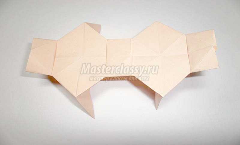 оригами собака
