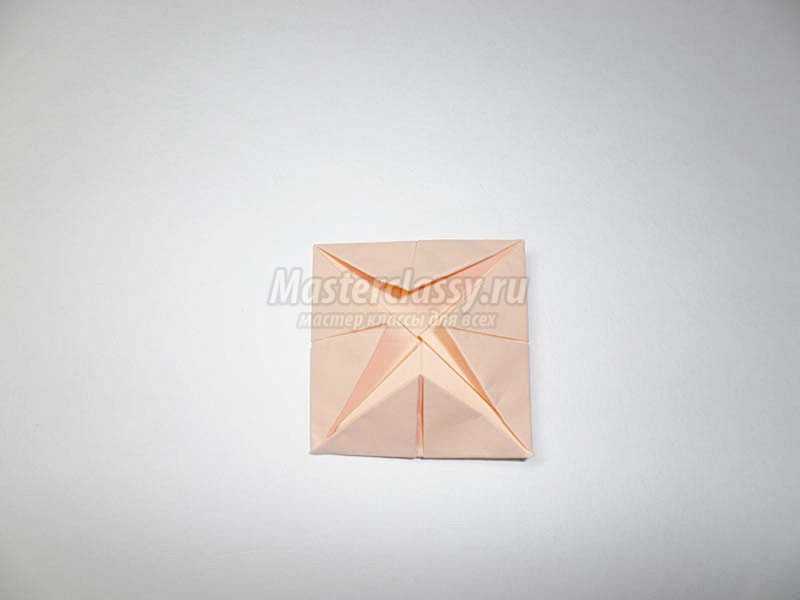 оригами собачка