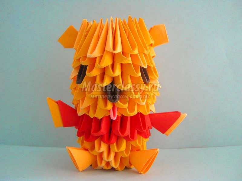модульное оригами винни пуха